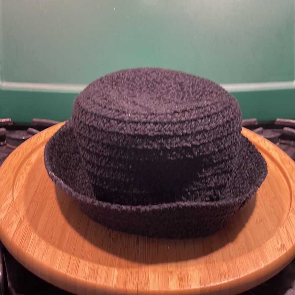 Betmar New York 75th Anniversary Black Bucket Hat Women